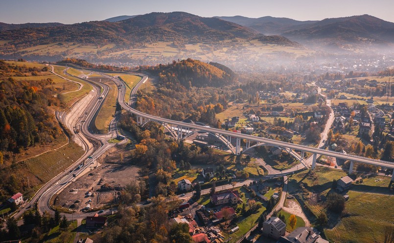 Droga ekspresowa S1 oddana do użytku i połączy Polskę ze Słowacją i południem Europy