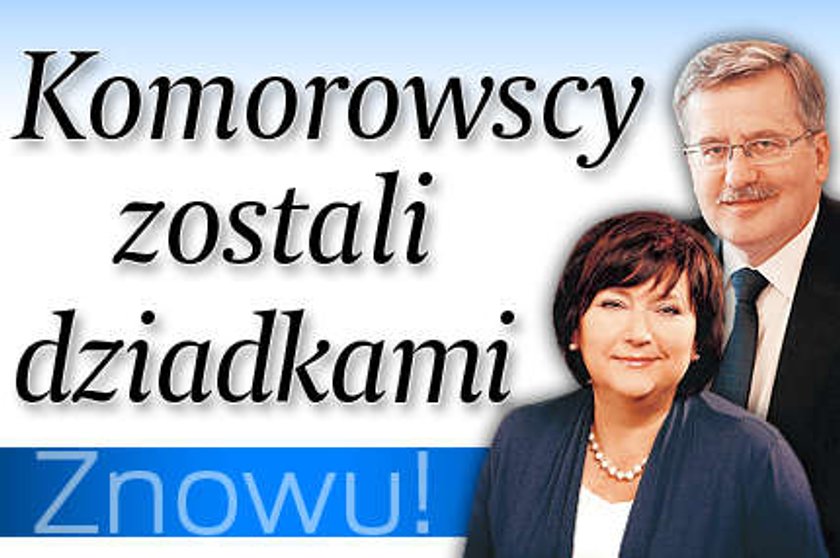 Komorowscy zostali dziadkami! Znowu