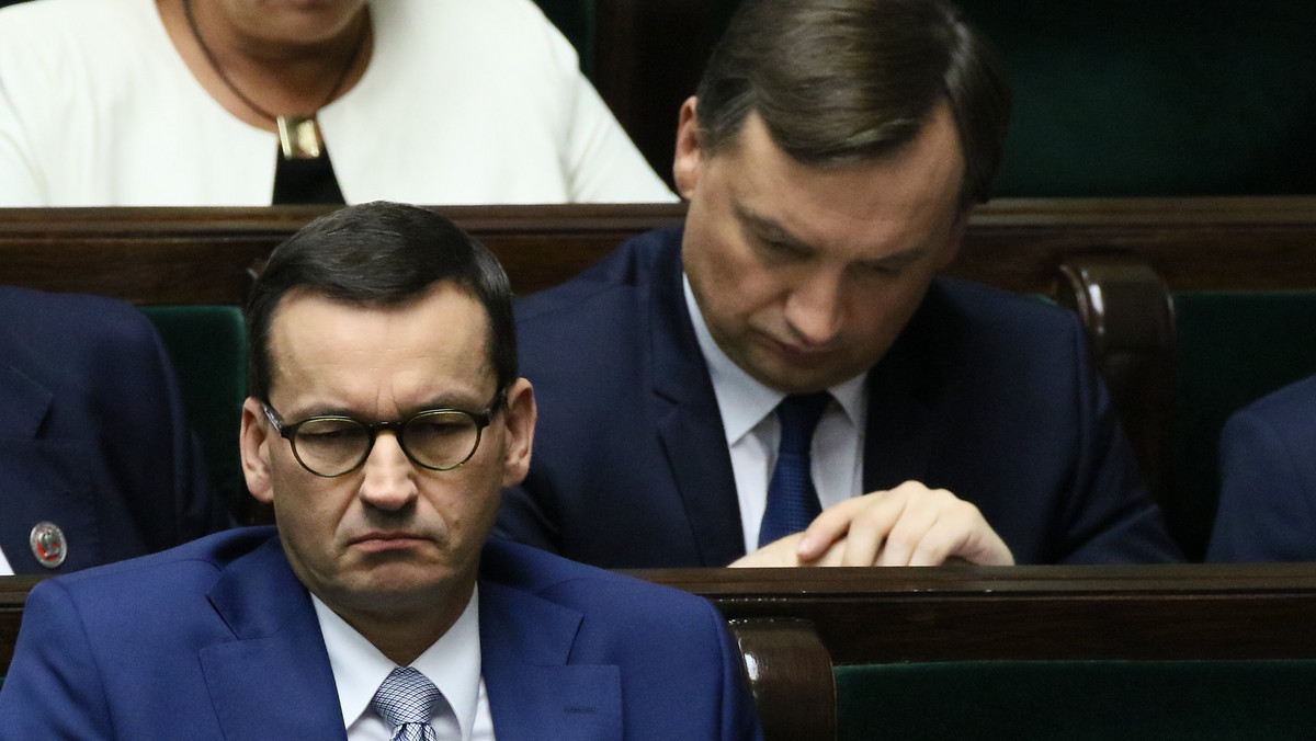 Zbigniew Ziobro od dwóch miesięcy nieobecny na posiedzeniach rządu 