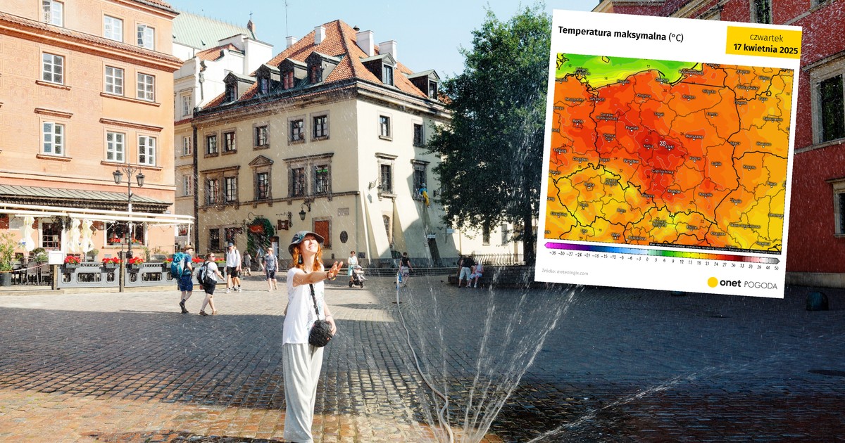 Kwietniowa fala gorąca coraz bliżej. Temperatura zbliży się do granicy upału