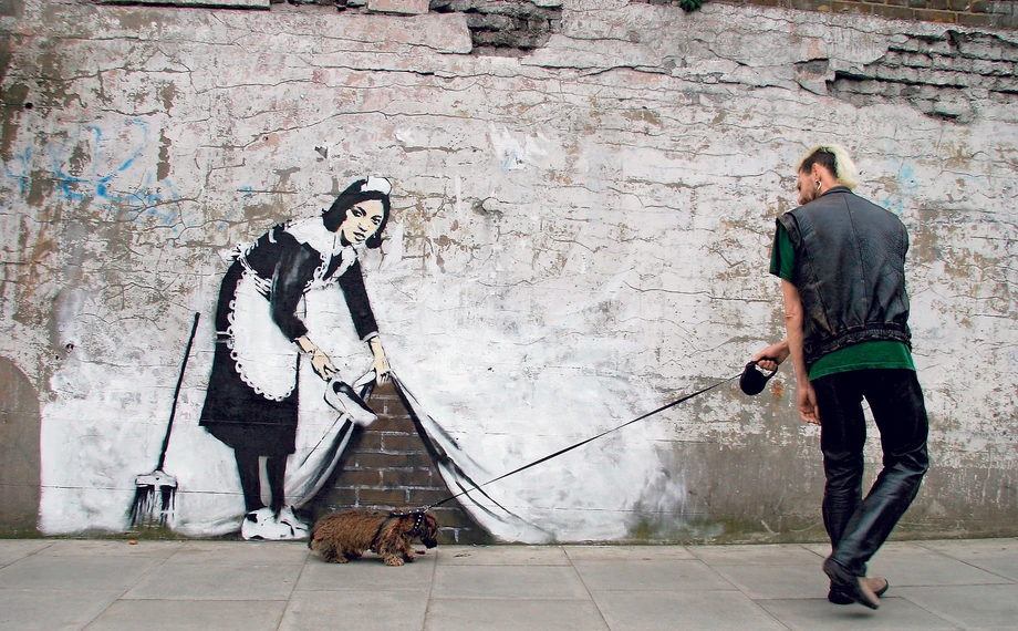 Banksy twierdzi, że sukces komercyjny jest porażką artysty tworzącego graffiti, a jednak on sam stał się najdroższym brytyjskim artystą