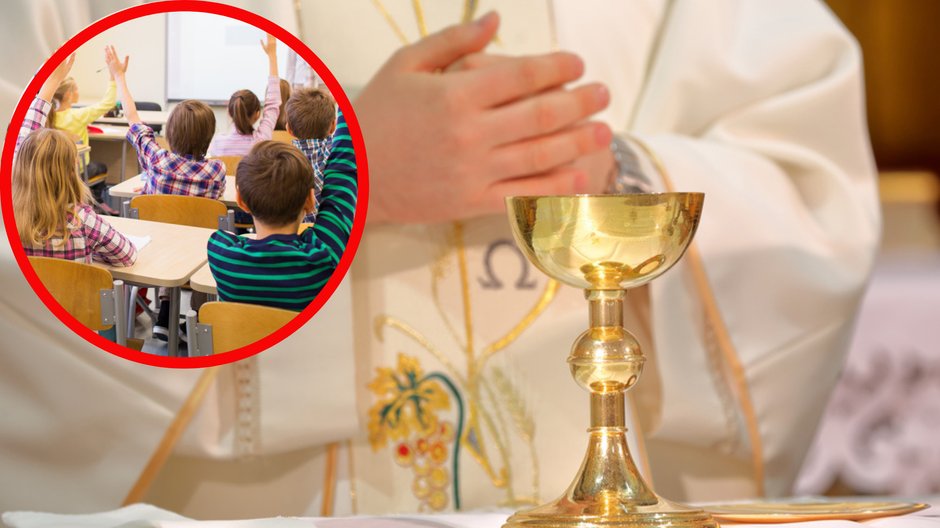 Ksiądz tłumaczy, dlaczego mało uczniów chodzi na lekcje religii