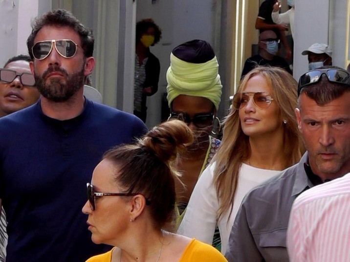 Jennifer Lopez i Ben Affleck na włoskich wakacjach...