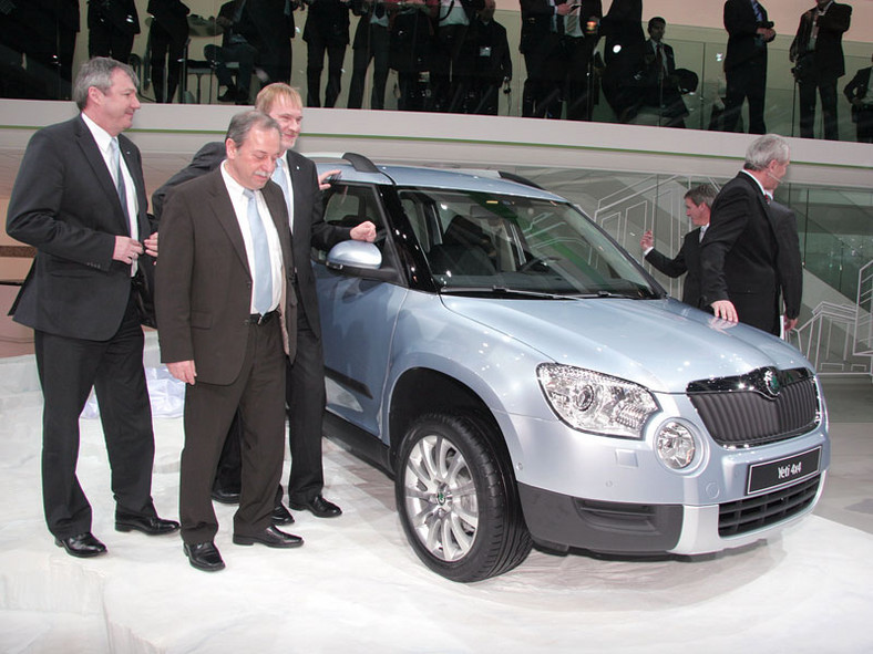 Genewa 2009: Škoda Yeti – nowy SUV z nowym silnikiem 1,2 TSI (77 kW/105 KM)