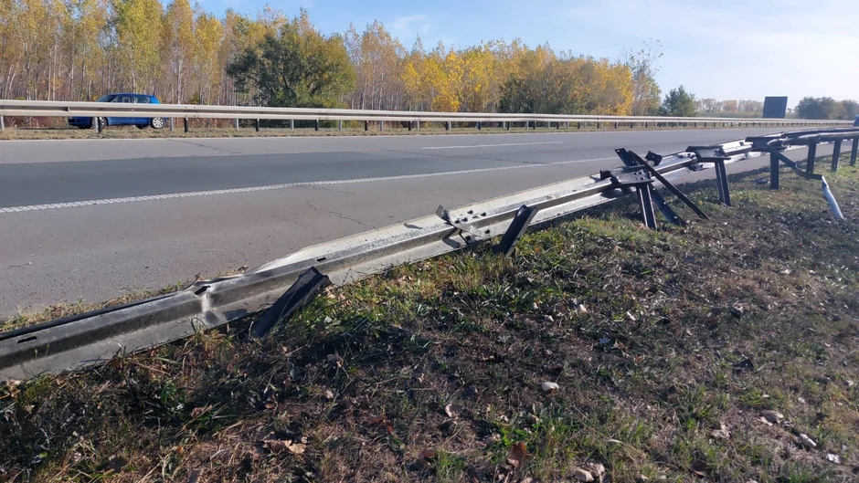 Mesto prevrtanja kombija na putu Novi Sad – Beograd