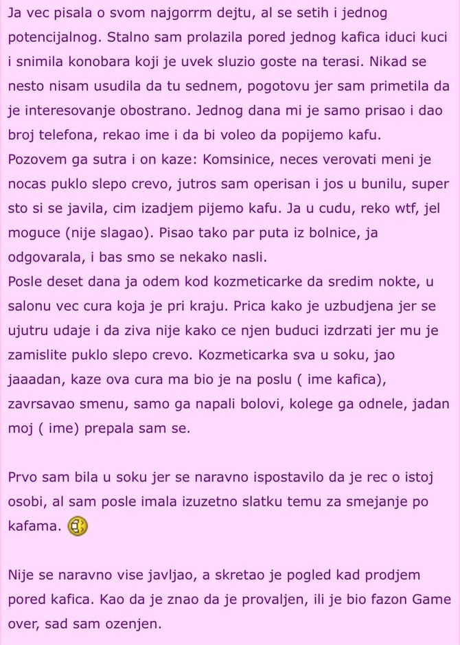 Brankin dejt za pamćenje