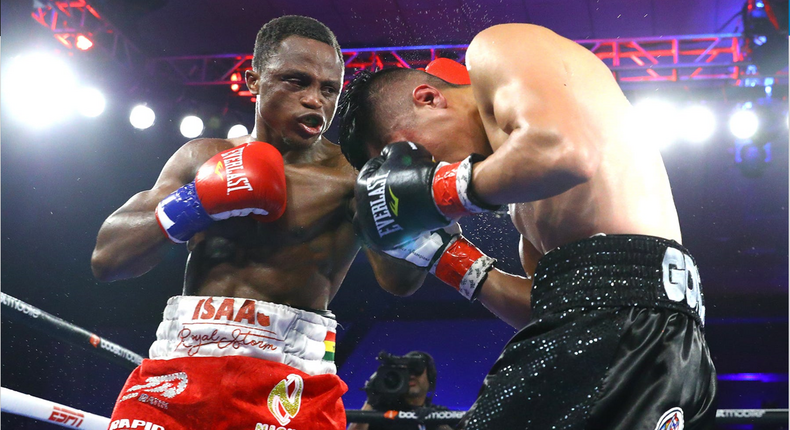 Watch: Isaac Dogboe earns title shot after beating Joet Gonzalez