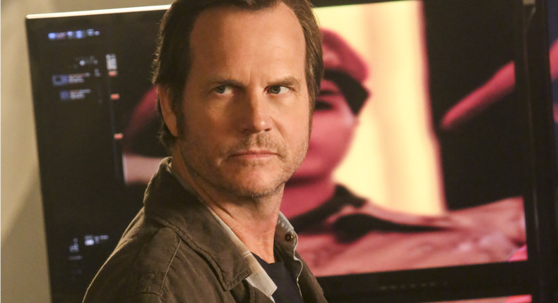 Bill Paxton as Frank Rourke on CBS's Training Day.