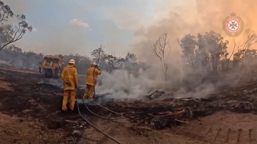 Požari u Tari u Kvinslendu, Australija, 31. oktobra