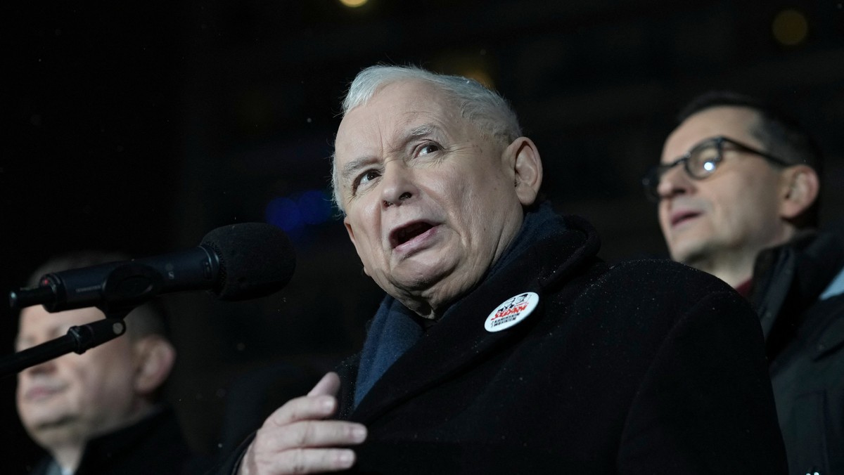 Prezes PiS Jarosław Kaczyński