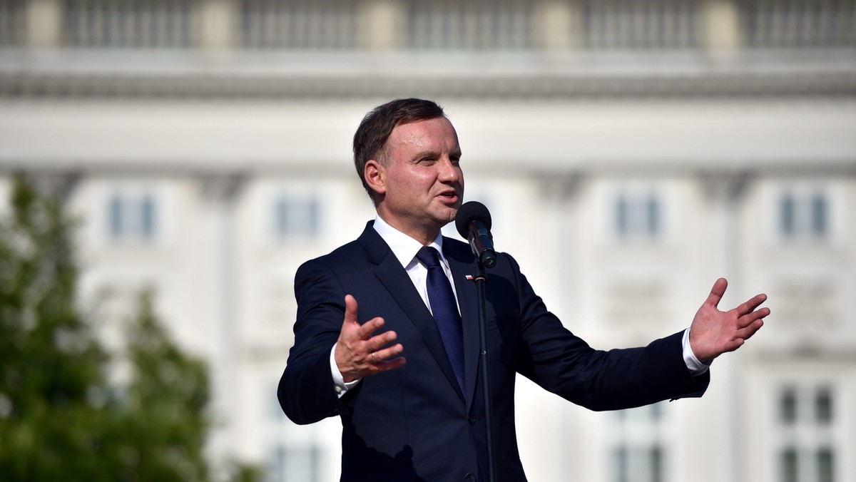 WARSZAWA PREZYDENT DUDA PAŁAC PREZYDENCKI 