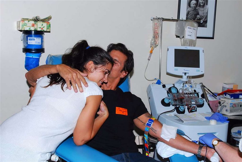 Lorenzo Lamas oddał krew dzieciom