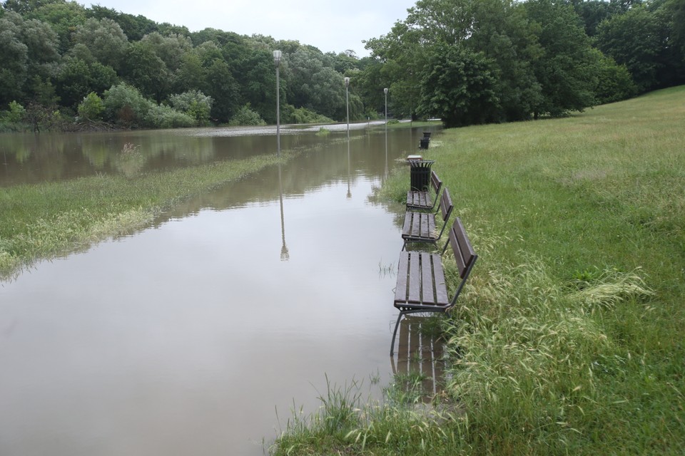 Efekty podtopień w Szczecinie