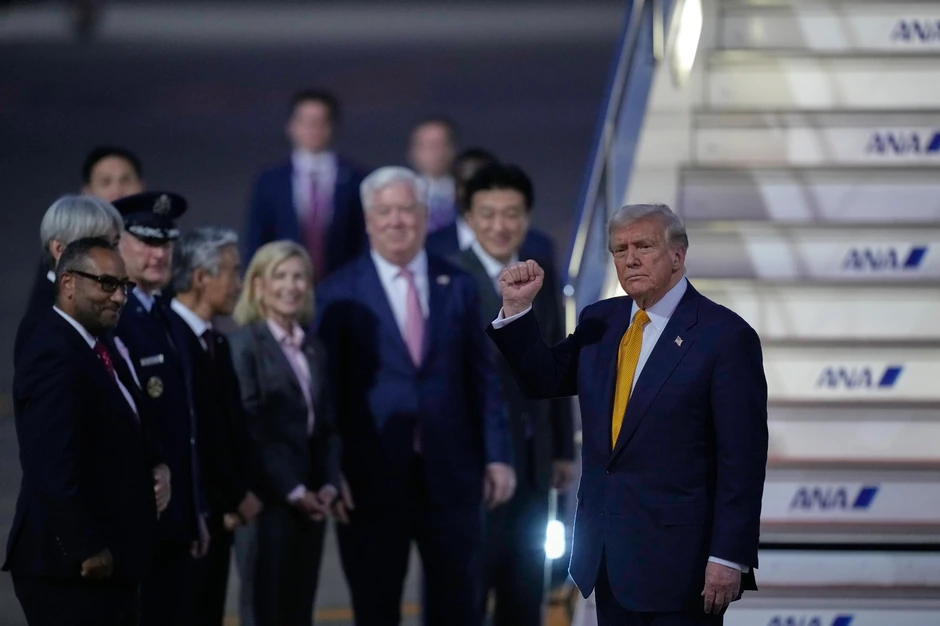 Donald Tramp u Japanu