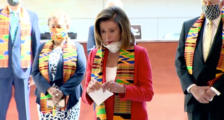 Ghana To The World: Democrats observe George Floyd’s memorial with Kente
