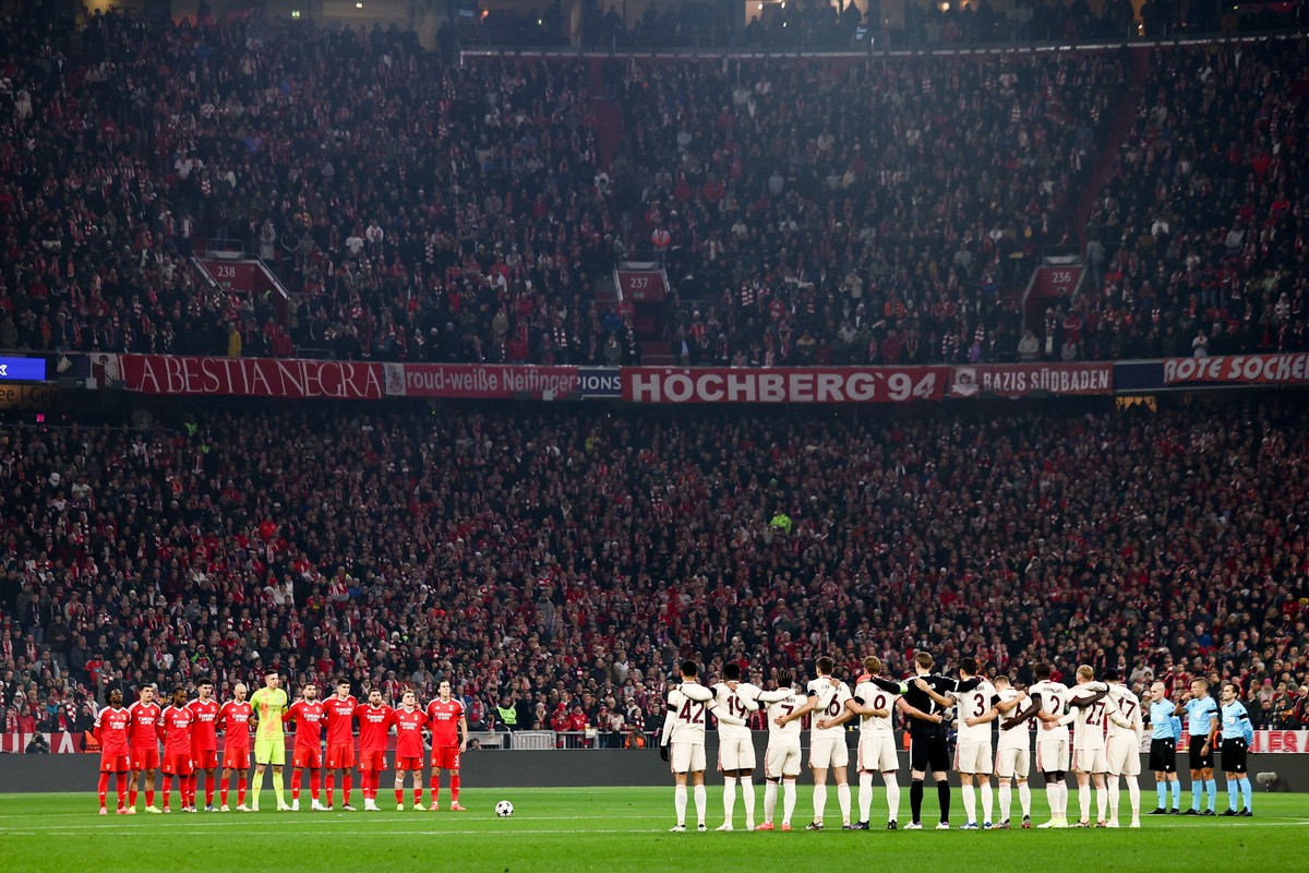 Piłkarze Bayernu Monachium i Benfiki Lizbona