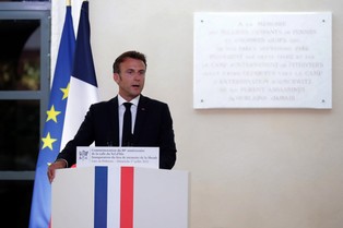 Macron: Antysemityzm się nie skończył