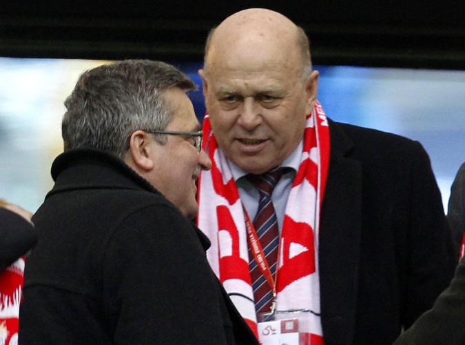 Bronisław Komorowski i Grzegorz Lato