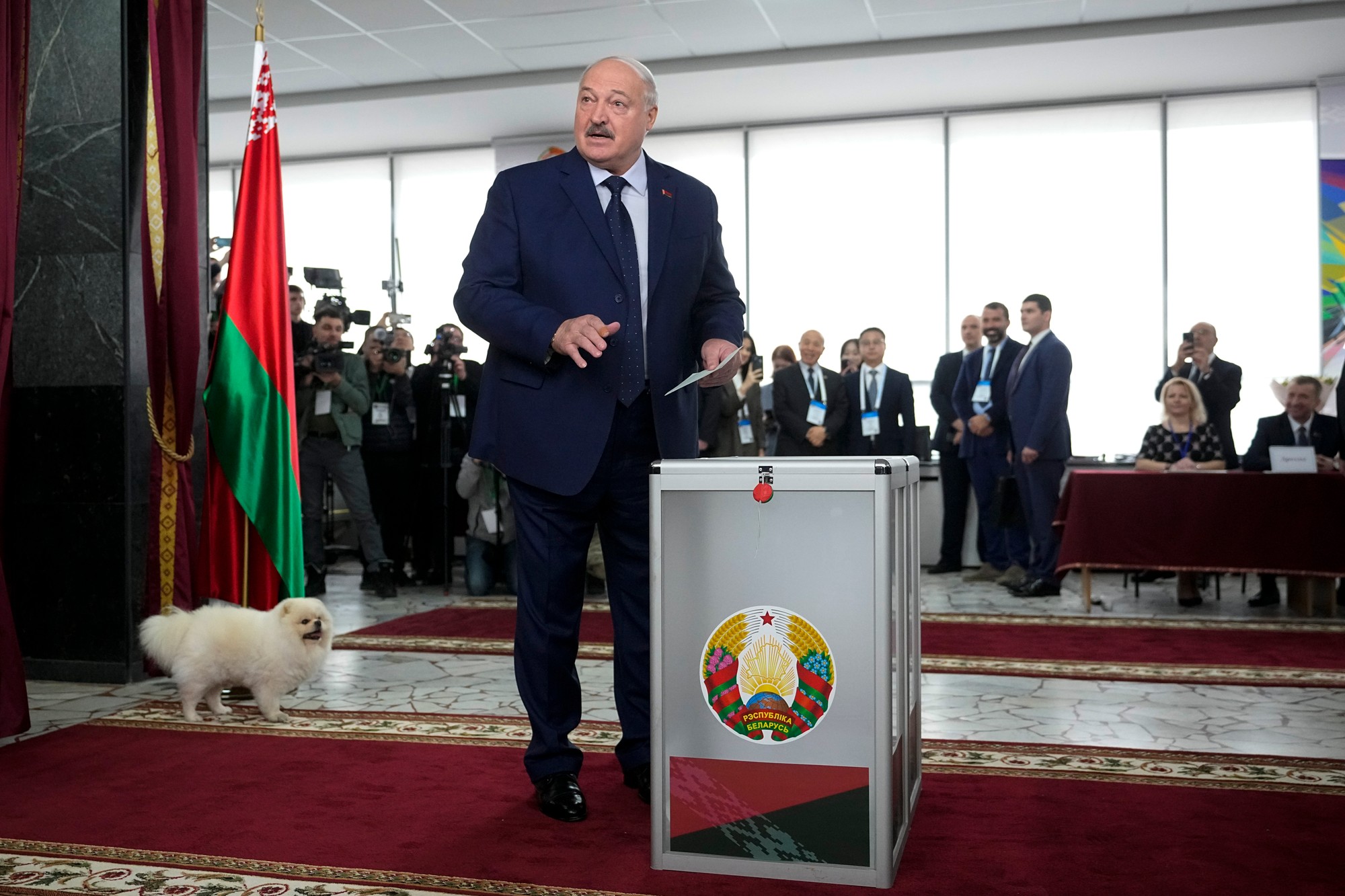 Prezidentské voľby v Bielorusku. 