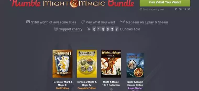 Humble Bundle kusi pokaźnym pakietem gier ze świata Might & Magic