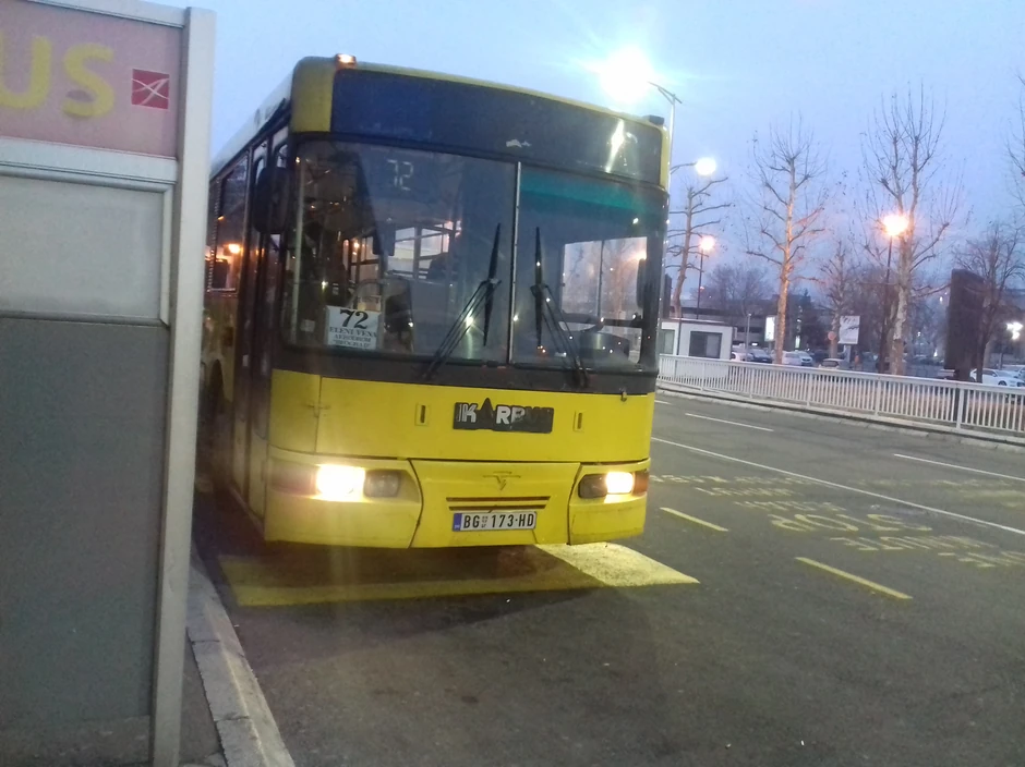 Autobus u lošem stanju na liniji 72