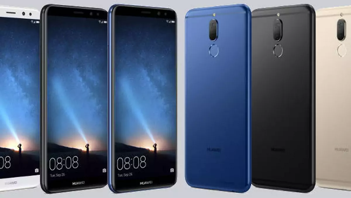 Huawei Mate 10 Lite w drodze. Ma ekran FullView i cztery obiektywy