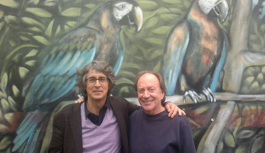 Aleksander Pejn i Goran Paskaljević na Medjunarodnom filmskom festivalu u Limi