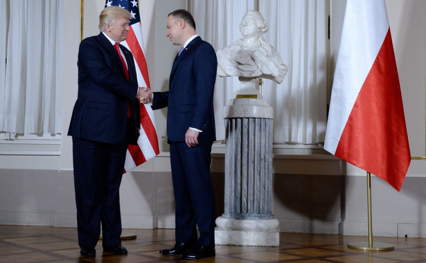 Donald Trump i Andrzej Duda