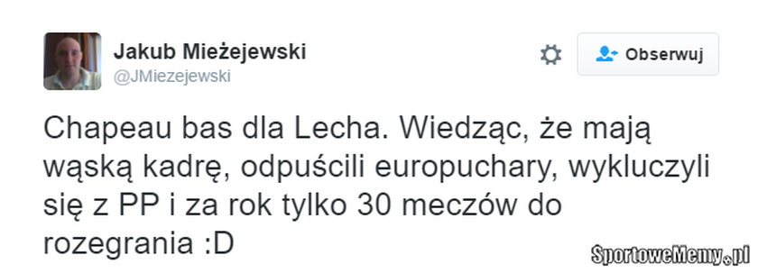 MEMY po finale Pucharu Polski Lech Poznań - Legia Warszawa