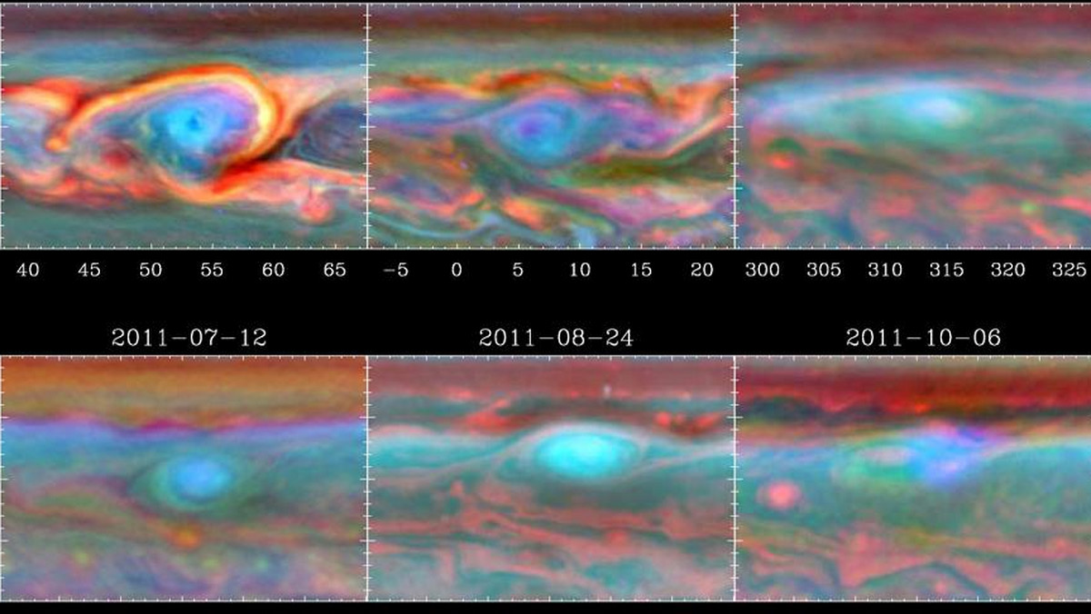 Obserwacje sondy Cassini pokazały w atmosferze Saturna wielką burzę z błyskawicami, która okrążyła całą planetę i dogoniła swoją własną tylną część, niczym mistyczny wąż zjadający swój własny ogon - poinformowała w swoim komunikacie NASA.