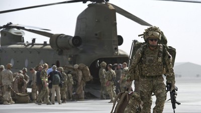 AFGHANISTAN LAST BRITISH TROOPS LEAVE HELMAND PROVINCE