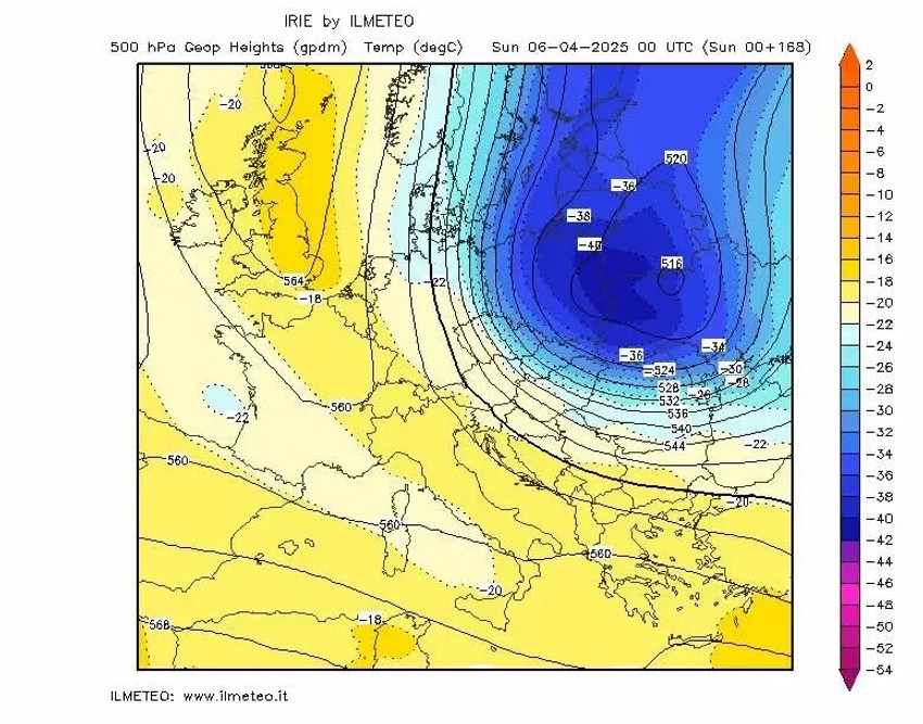 Hladan vazduh prolazi kroz "bečka vrata"