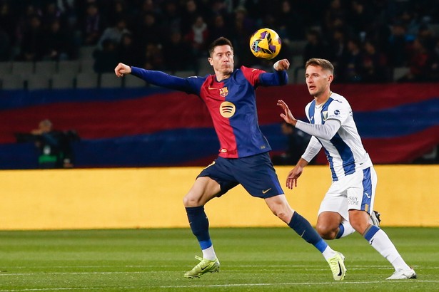 Robert Lewandowski i Jorge Sanz