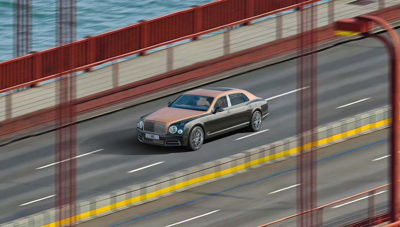 Bentley Mulsanne na zdjęciu o rozdzielczości 53 mld pikseli