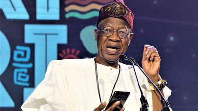 Former Minister of Information and Culture, Lai Mohammed [FMIC]