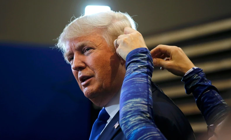 Frizura Donalda Trampa