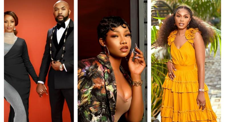 Banky W & Adesua, Tacha and Sharon had the best pictures this week [instagram]