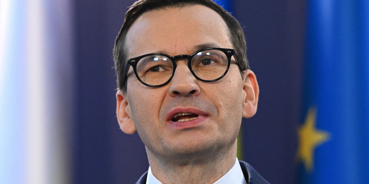 Premier Mateusz Morawiecki.