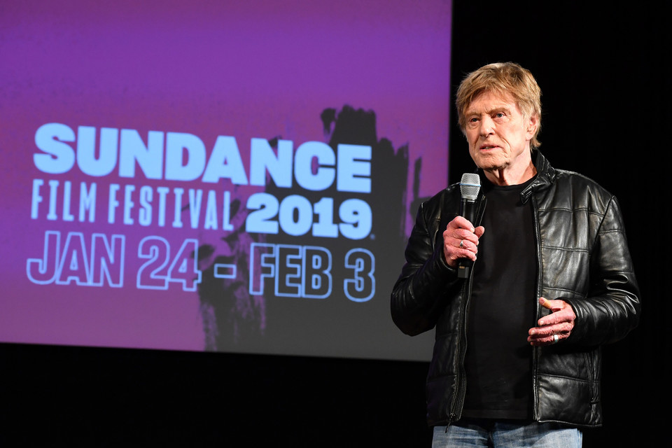 Robert Redford na otwarciu Sundance Film Festival 2019