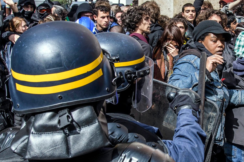 FRANCE MAY DAY (Labor Day Protests in Paris)