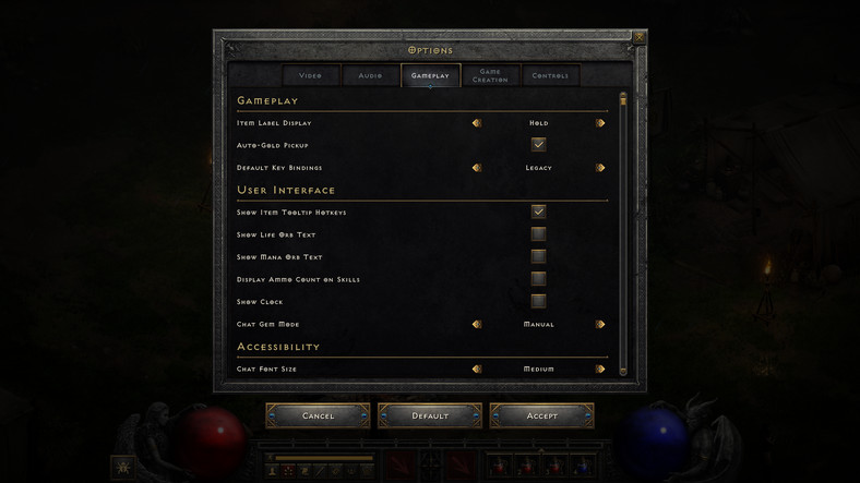 Diablo 2 Resurrected - nowe ustawienia przystępności rozgrywki