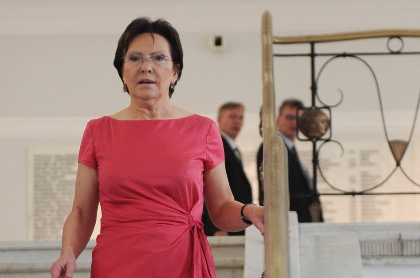 Ewa Kopacz w obronie minister Fuszary