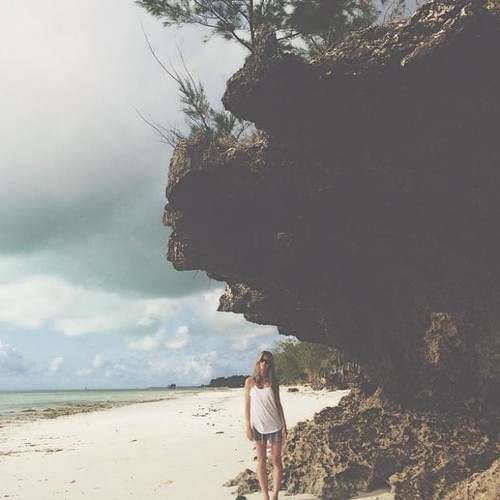 Iga Lis na afrykańskich wakacjach