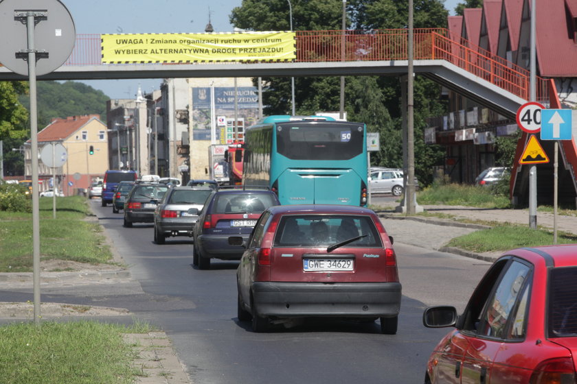 11 sierpnia rusza remont tego fragmentu Traktu św. Wojciecha