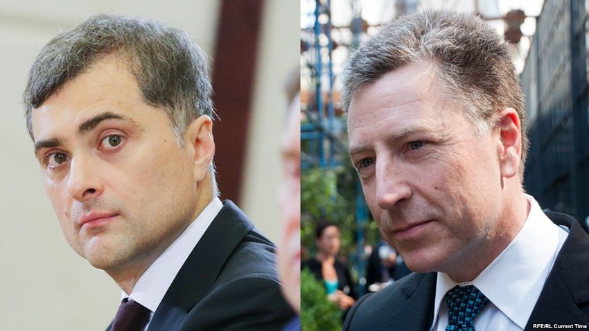 Vladislav Surkov i Kurt Volker