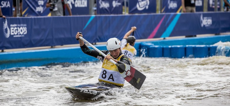 Klaudia Zwolińska zdobyła srebrny medal w kajakarstwie górskim