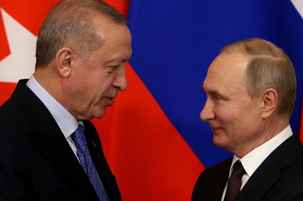 Erdogan dogadał się z Putinem w sprawie gazu