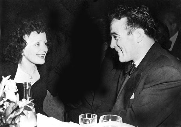 Edith Piaf i Marcel Cerdan w 1948 r.