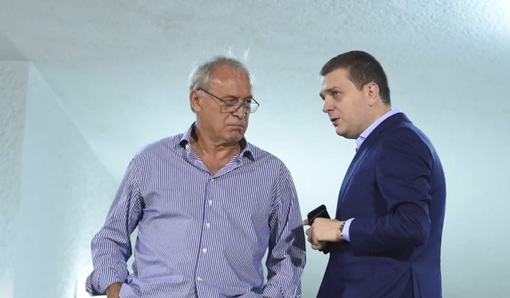 Milorad Vučelić i Miloš Vazura