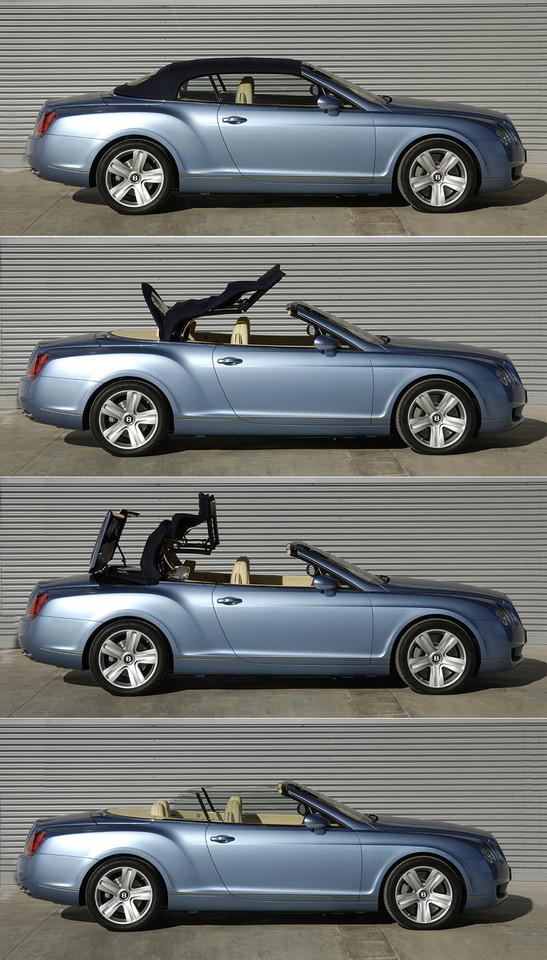 Bentley Continental GTC w produkcji